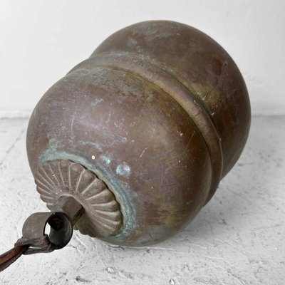 Copper Shrine Suzu Shinto Temple Bell, Japan, 1930s-DWL-1769013