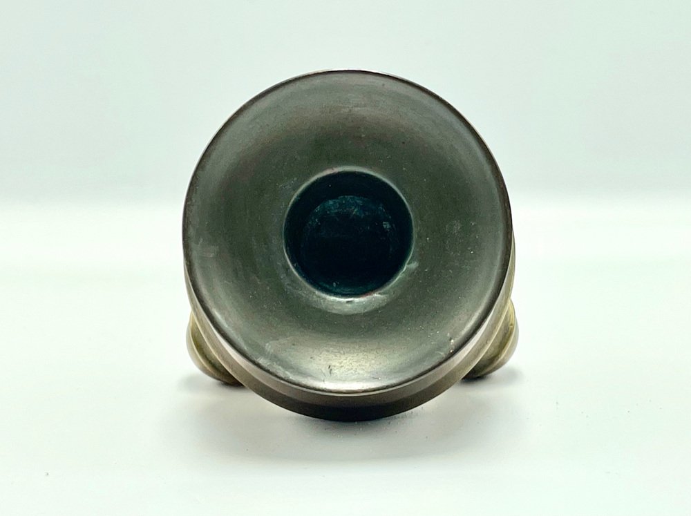 Copper Sphere Candleholder from Gusum Bruk, 1920s