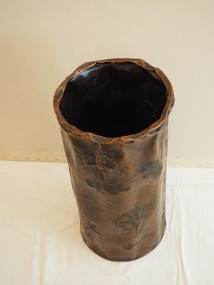 Copper Umbrella Stand, 1950s-TKR-1350556