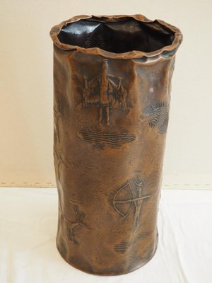 Copper Umbrella Stand, 1950s-TKR-1350556