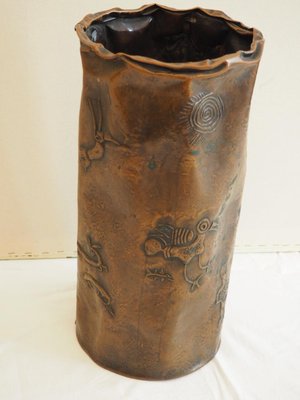 Copper Umbrella Stand, 1950s-TKR-1350556