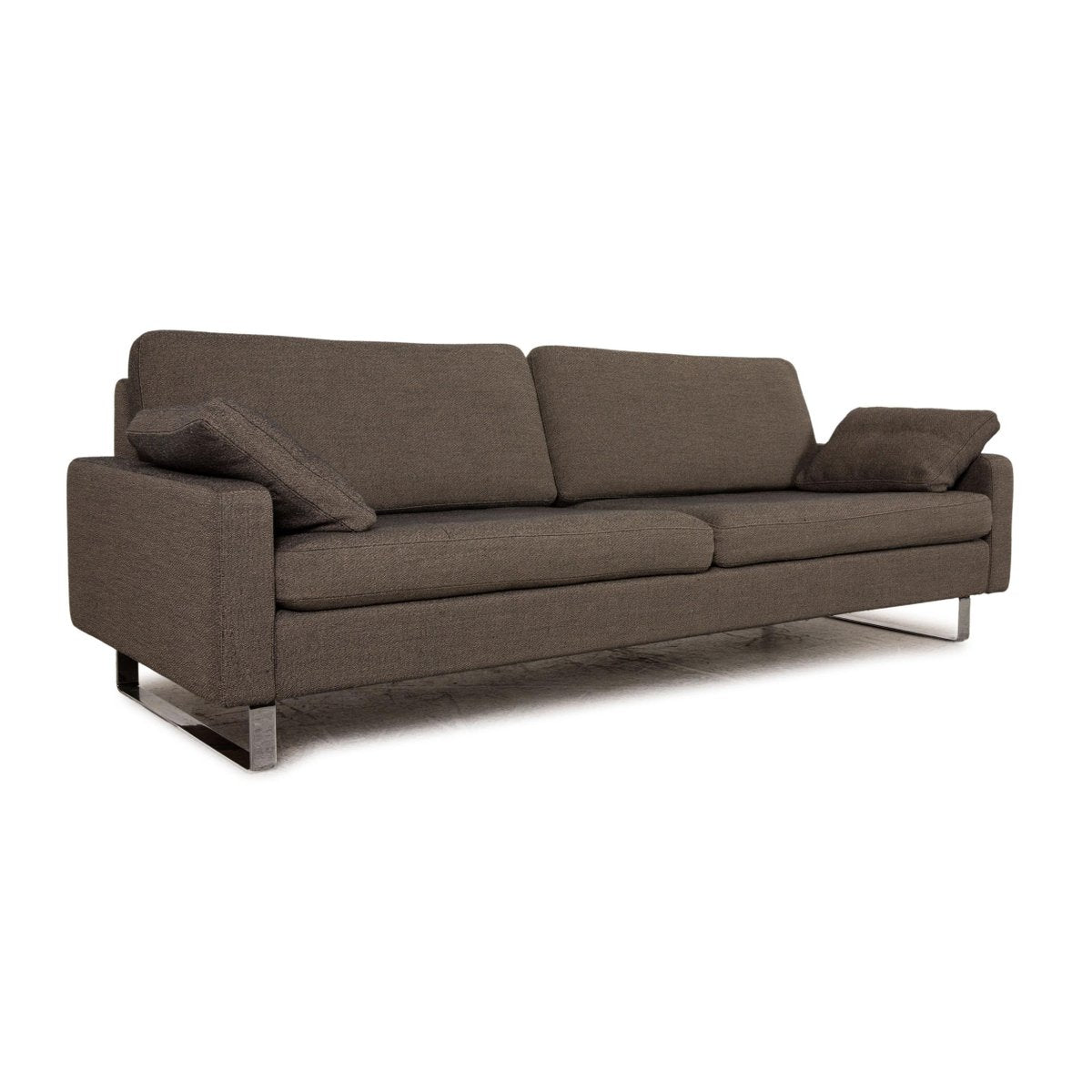 Cor Conseta Fabric Sofa Gray Three Seater Couch