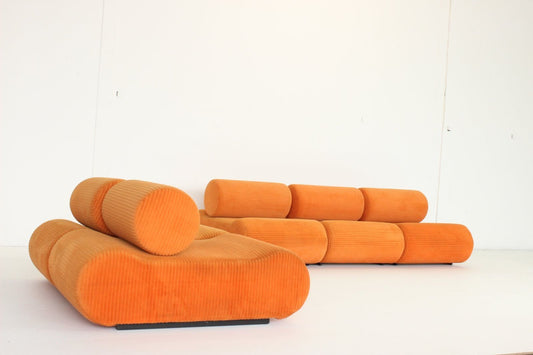 Corbi Modular Seating System Sofa by Klaus Uredat for Cor, Set of 5