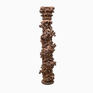 Corinthian Column in Baroque Style-UJE-842625