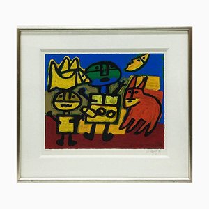 Corneille, Tribu IV, 1992, Lithograph-UCH-1224556