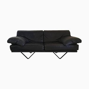 Cornelius Leather Sofa from Durlet, 1980s-LL-1356773