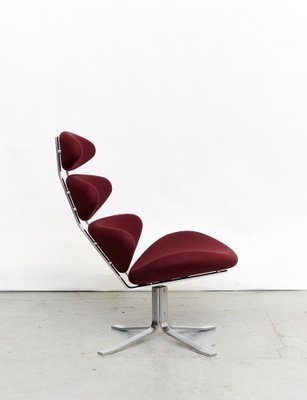 Corona Lounge Chair by Poul Volther for Erik Jørgensen, 1990s-XE-1735340