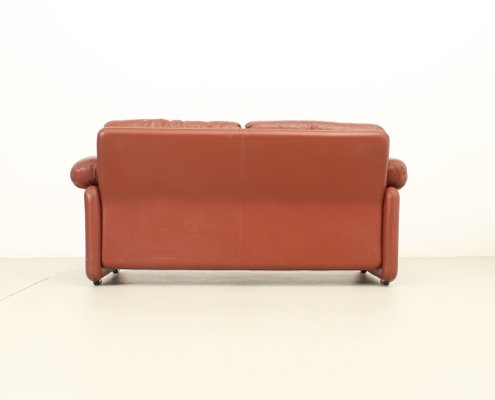 Coronado 2-Seater Sofa in Cognac Leather by Tobia Scarpa, 1969-UB-1806134