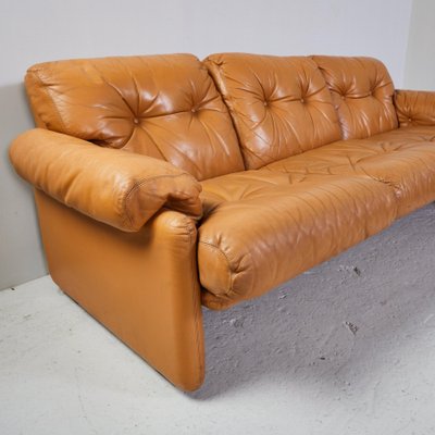 Coronado Leather Sofa Set, 1960s, Set of 3-CI-878441