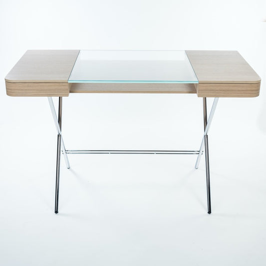 Cosimo Desk with Natural Oak Veneer Top by Marco Zanuso Jr for Adentro, 2023