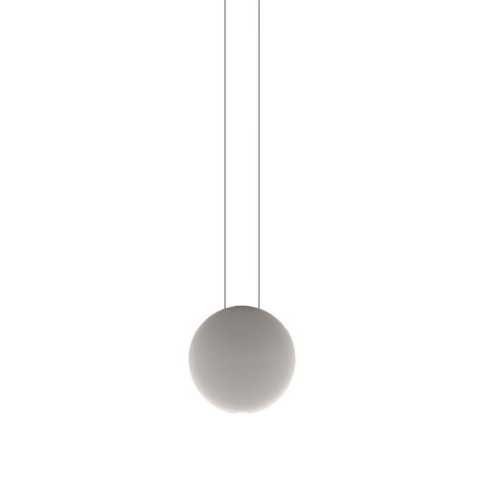 Vibia Cosmos 2500 - Flattened Sphere LED Pendant Lamp #66 Light-grey (PANTONE 403)