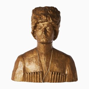 Cossack Bust, Russia, 1909-WMV-1144640