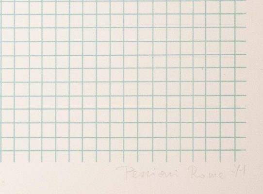 Costantino Persiani, Sketch for an Impossible Project, Original Lithograph, 1971-ZCI-1178816