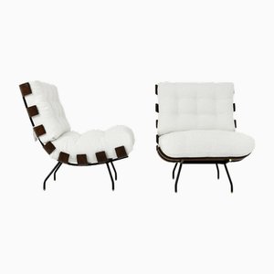 Costela Lounge Chairs attributed to Martin Eisler and Carlo Hauner for Forma, 1950s, Set of 2-HFM-1793012