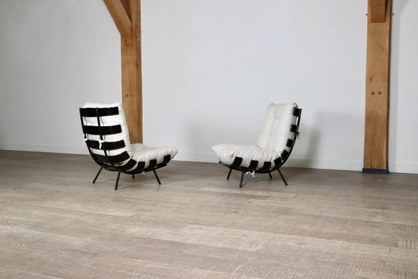 Costela Lounge Chairs by Carlo Hauner and Martin Eisler from Forma, 1956, Set of 2-ZZP-1802011