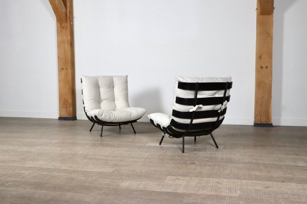 Costela Lounge Chairs by Carlo Hauner and Martin Eisler from Forma, 1956, Set of 2-ZZP-1802011