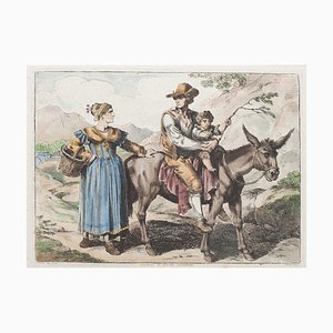 Costume of Civita Castella - Original Etching by Bartolomeo Pinelli - 1819 1819-ZCI-758495