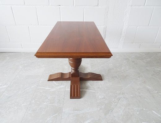 Couch Table Made of Oak Wood with Rotatable Table Top, Germany, 1960s-BLG-1438288