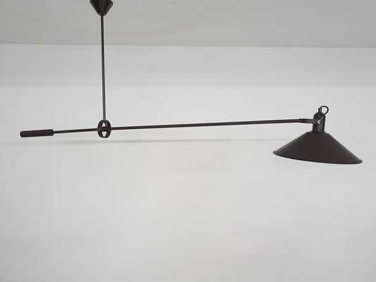 Counter Balance Ceiling or Pendant Light by J. J. M. Hoogervorst for Anvia Almelo, The Netherlands, 1950s