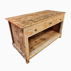 Counter Kitchen Island Side Table, 1890s-IFQ-2028284