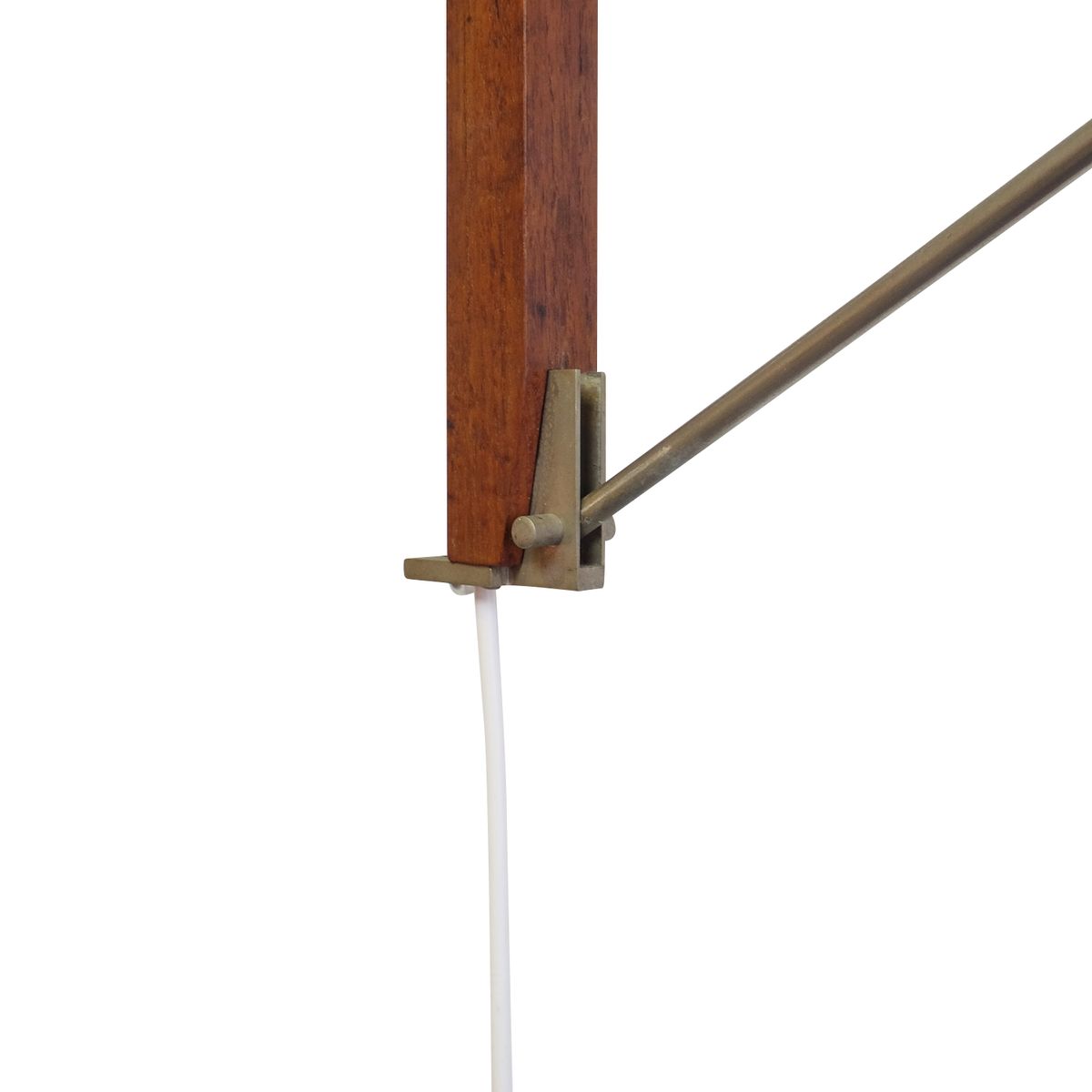 Counterbalance Arc Wall Lamp by Willem Hagoort for Hagoort, 1950s