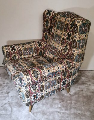 Country Chic Style Armchair, France-QRS-1353201