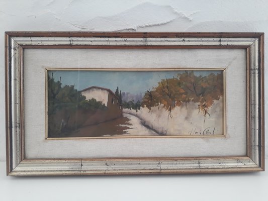 Country House, Oil on Canvas-HIT-1196532