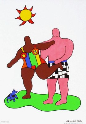 Couple au Soleil by Niki De Saint Phalle-FMZ-943127