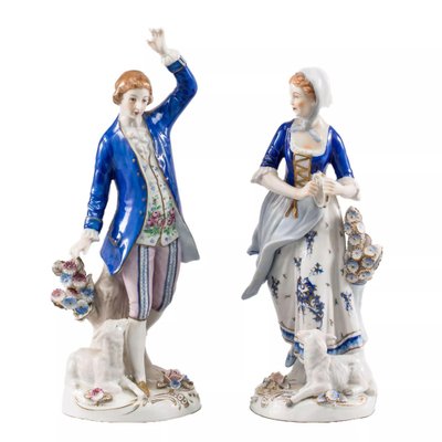 Couple Figurine from Sitzendorf, Set of 2-WMV-1129671