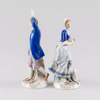 Couple Figurine from Sitzendorf, Set of 2-WMV-1129671