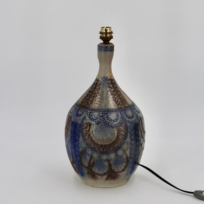 Courjault Ceramic Lamp Base, 1960s-EIA-2028266