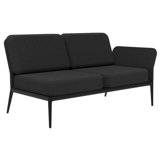 Cover Black Double Left Sofa by Mowee