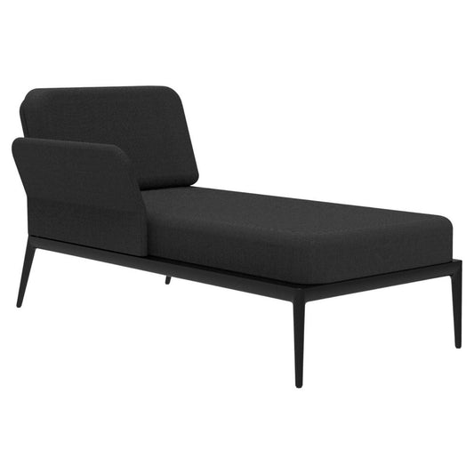 Cover Black Right Chaise Lounge by Mowee