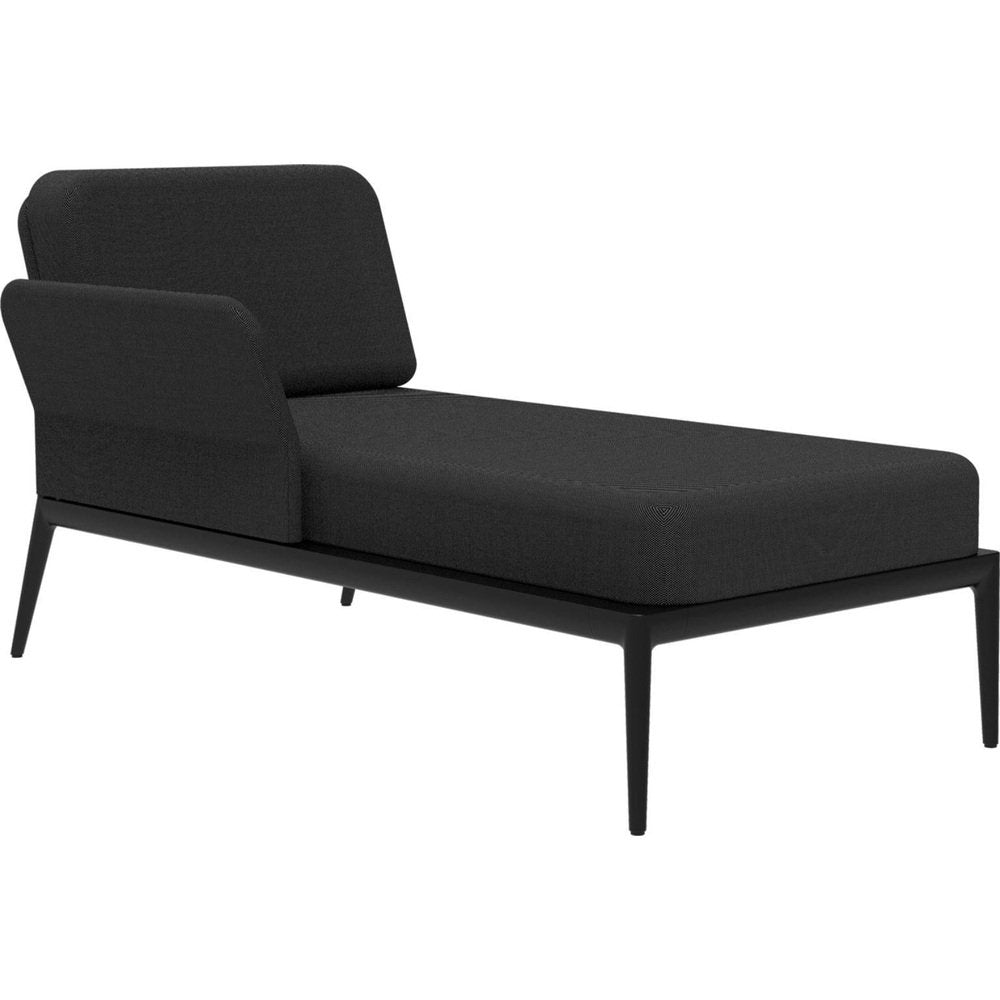 Cover Black Right Chaise Lounge by Mowee