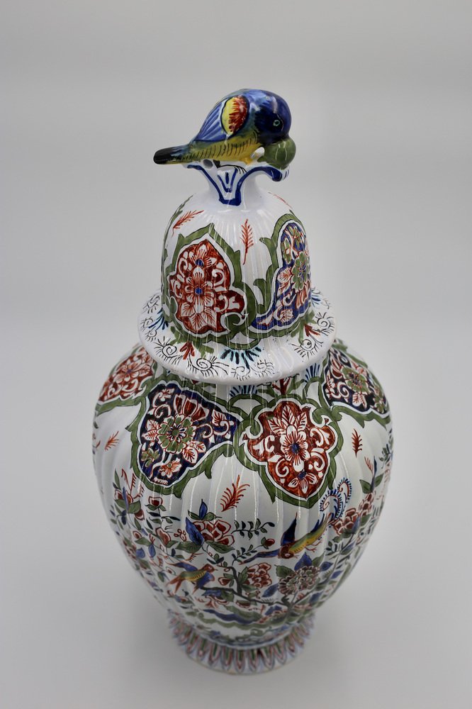 Covered Pot in Earthenware, 1890s