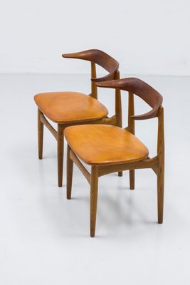 Cow Horn Chairs by Knud Faerch, 1950s, Set of 2-KO-1762534