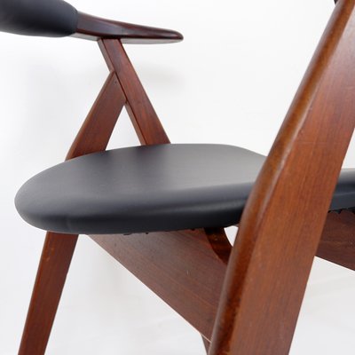 Cow Horn Chairs by Tijsseling Meubelfabriek, 1960, Set of 4-NYF-2019081