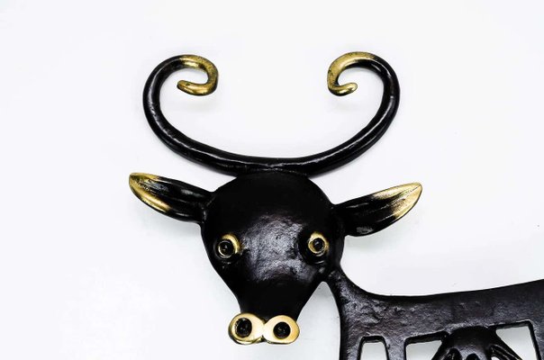 Cow Key Hanger by Walter Bosse, 1950s-SPD-1160888