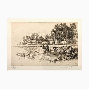 Cowdray Castle (with cows) 1882-ZCI-758911