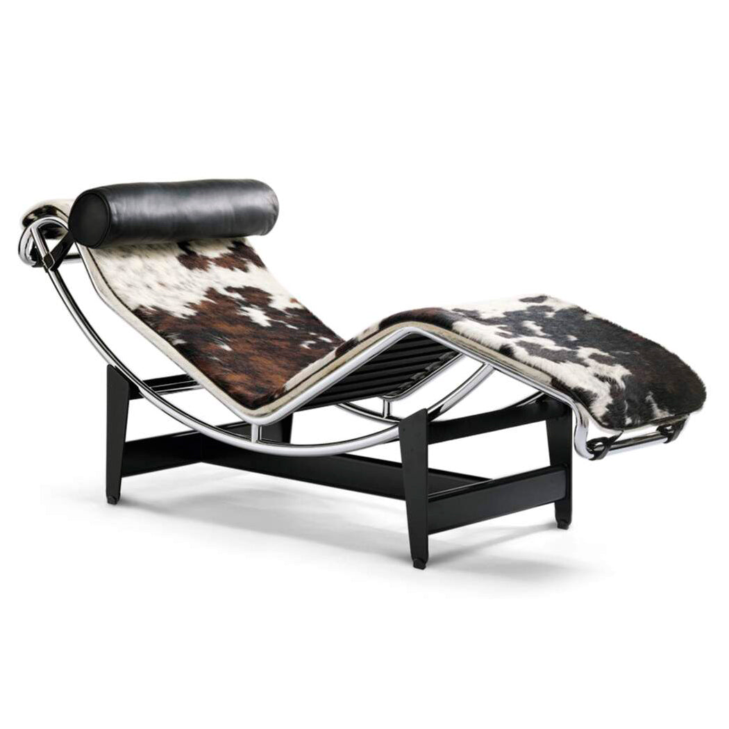 4 CHAISE LONGUE À RÉGLAGE CONTINU, DURABLE by Cassina #WHITE/BLACK/BROWN (13Z229)