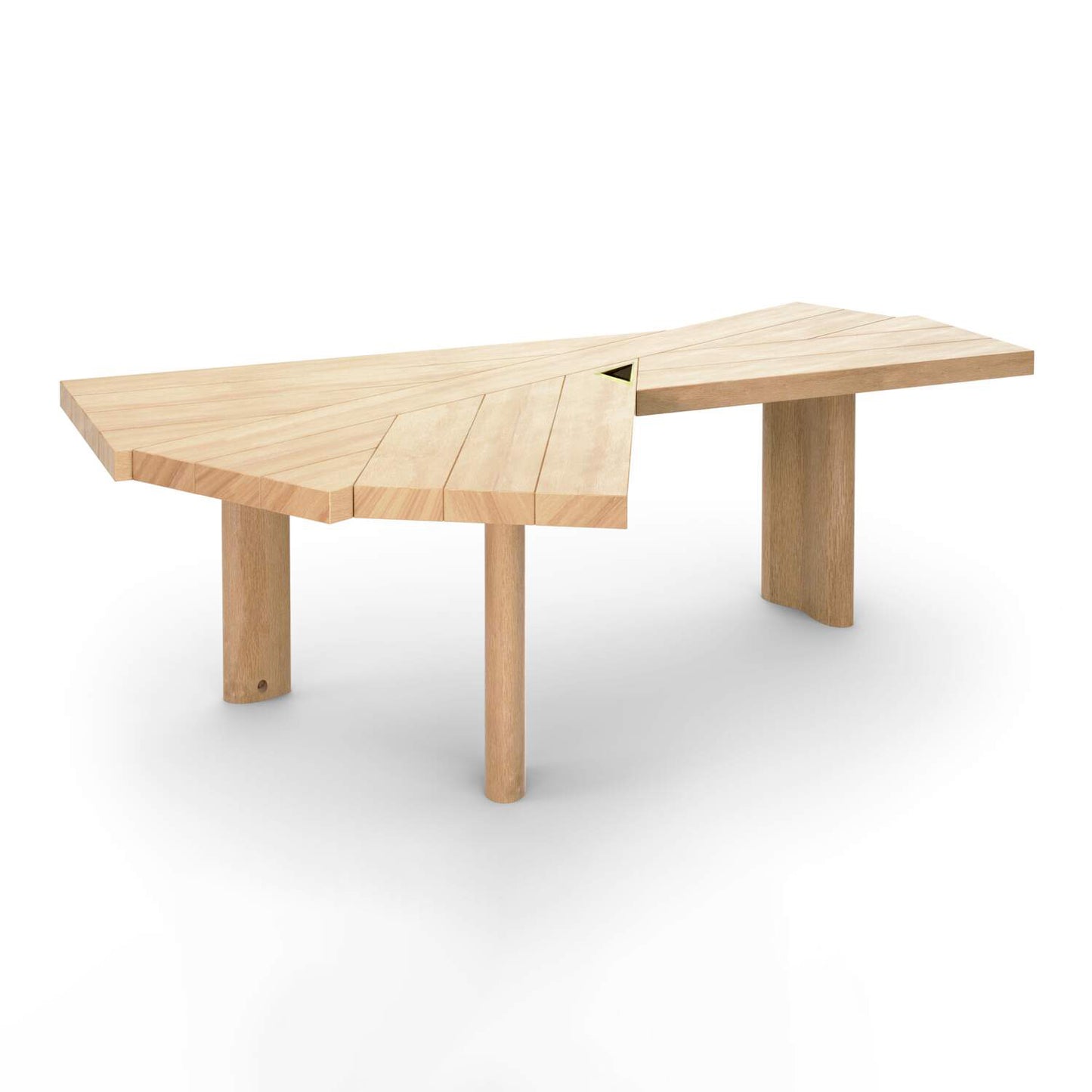 Ventaglio multifunctional table by Cassina #NATURAL OAK