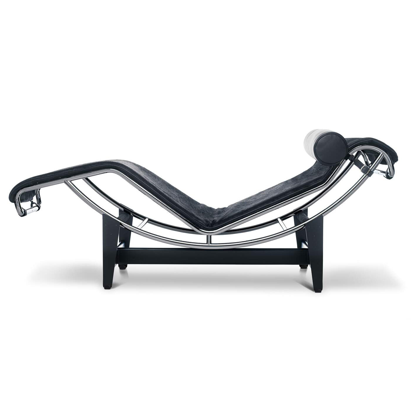 4 CHAISE LONGUE À RÉGLAGE CONTINU, DURABLE by Cassina #BLACK (13Z226)