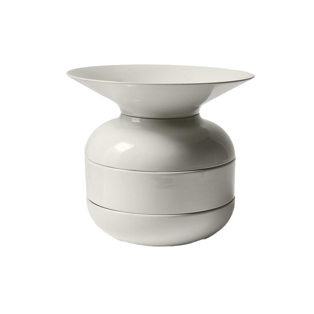 Torrecotta - glazed ceramic stackable container