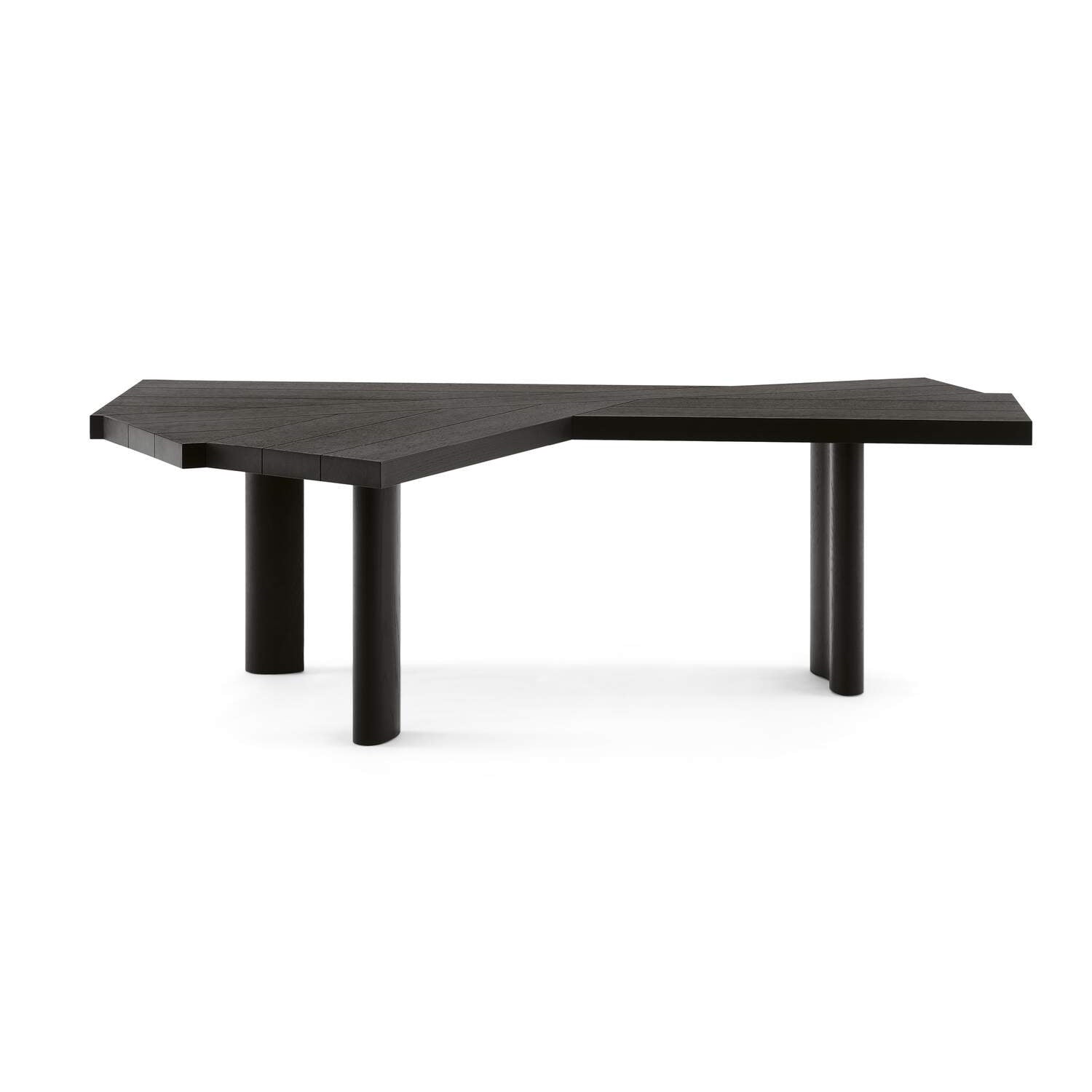 Ventaglio multifunctional table by Cassina #BLACK STAINED OAK