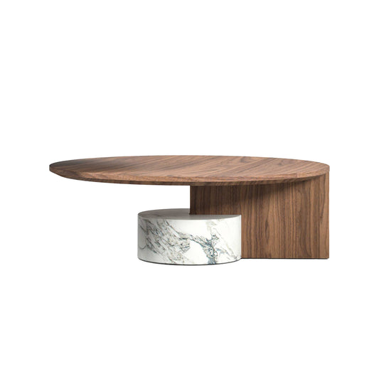 Sengu Round Low Table (Base - Marble Category 1)