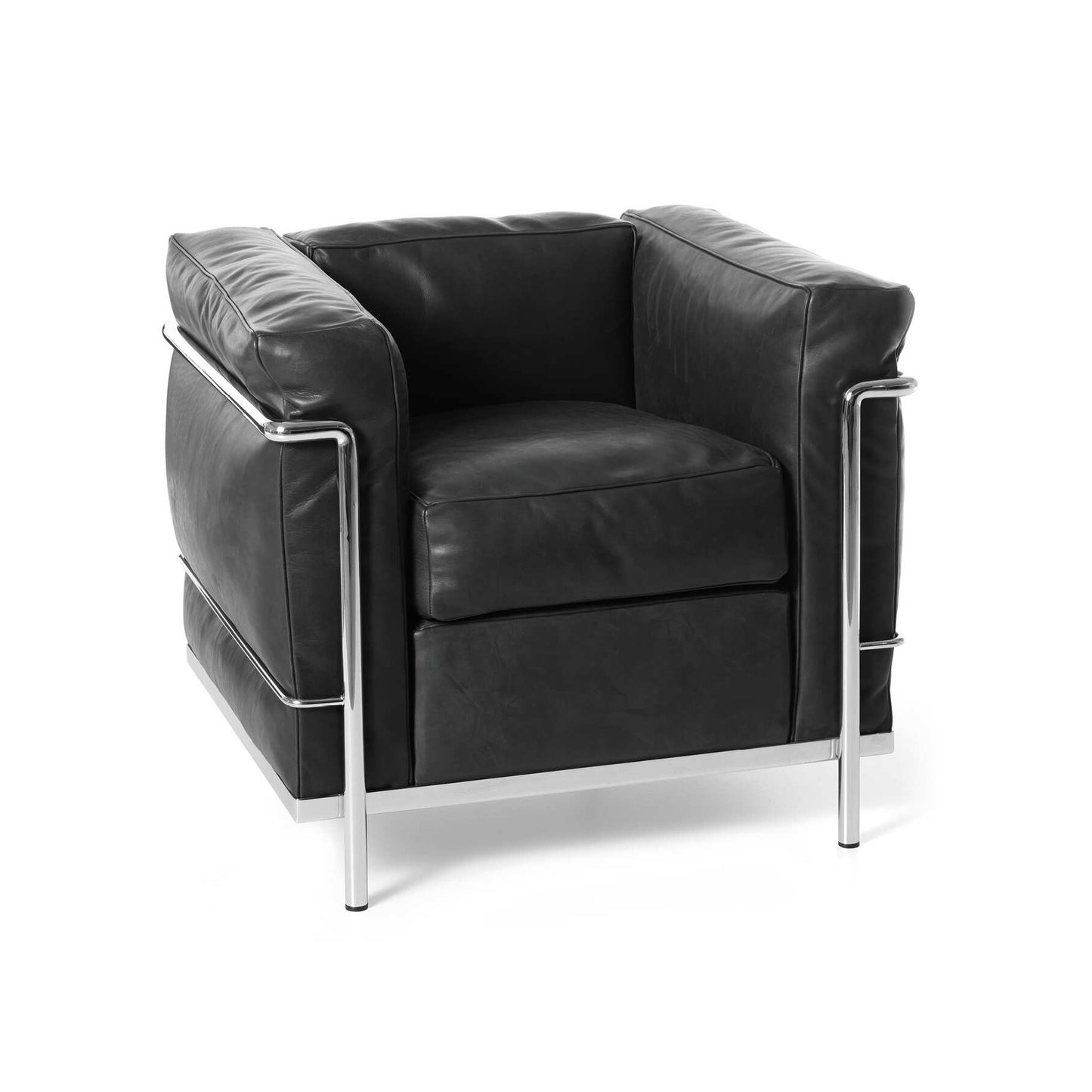 LC2 Fauteuil Grand Confort, petit modèle - leather armchair (Category - Leather | X)