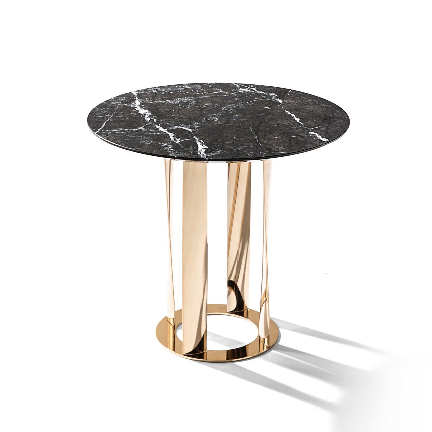 Boboli - round marble top coffee table with round base (Top - Marble Category 1)