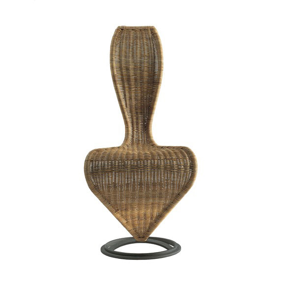 S Chair - Chair In Wicker Or Straw by Cappellini #602 stained wicker