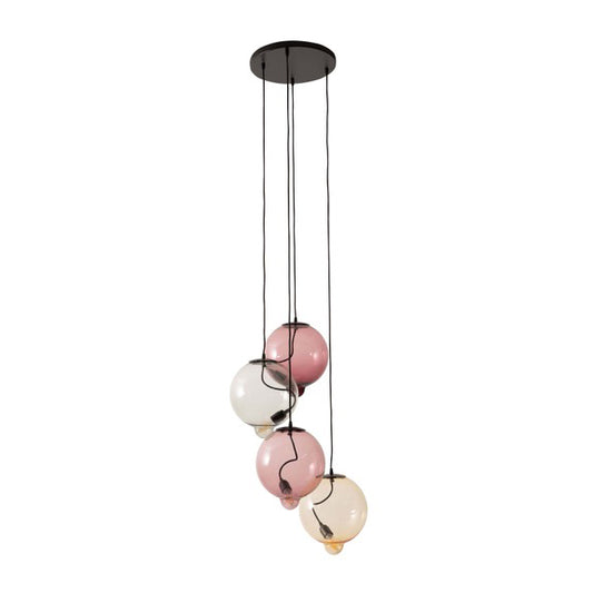 MELTDOWN 4 diffusers - Stained Glass Pendant Lamp by Cappellini