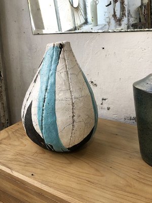 Cracked Earthenware Vase, 1950s-LCU-838663